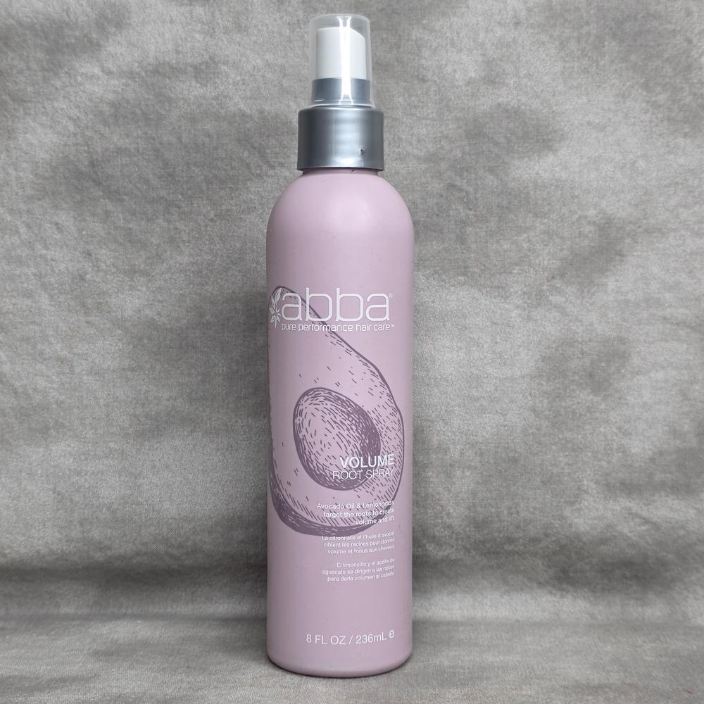 Abba Volume Root Spray 8 oz w/Avocado Oil & Lemongrass